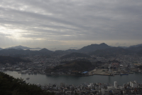 千光山にて(四国連山の眺め)