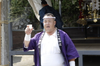 御旅所にて