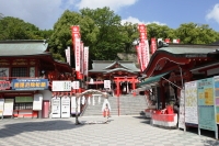 熊本城稲荷神社に参拝