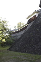 熊本城内にて