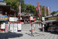 熊本城稲荷神社にて