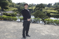 水前寺公園にて