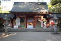 夕刻に住吉さんに参拝