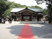 東郷神社にて