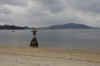 岩子島 厳島神社にて
