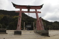 岩子島 厳島神社にて