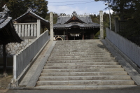 向東八幡神社にて