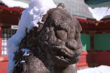 塩竈神社の狛犬様